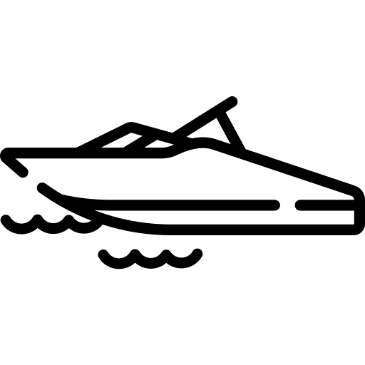 Yacht transport yacht transportation icon