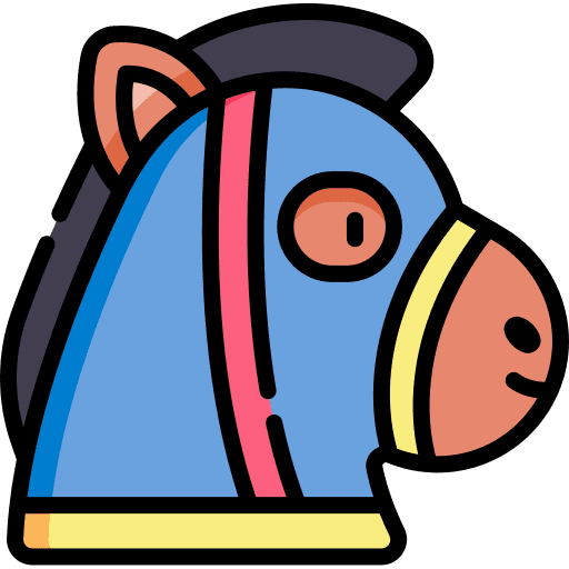 Horse battle miscellaneous medieval icon