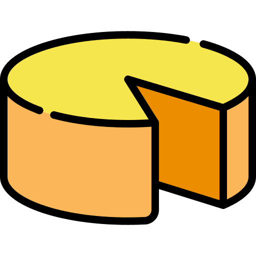 Cheese food and restaurant cheeses cheese icon