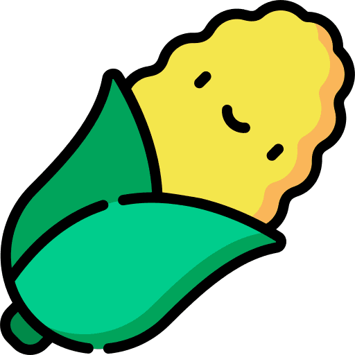 Corn food and restaurant cereal corn icon