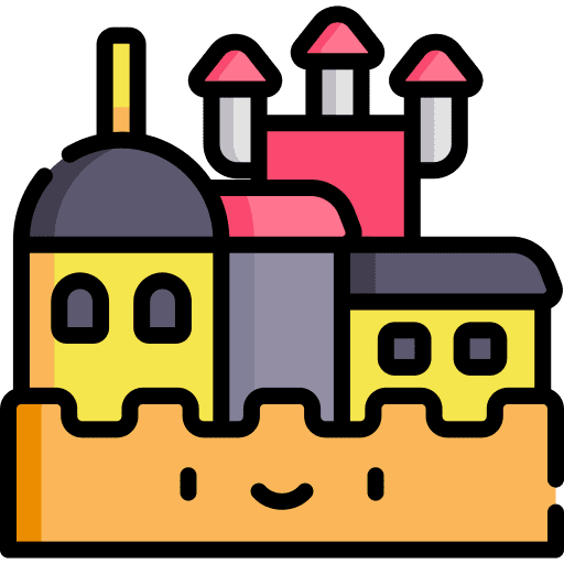 Pena national castle architecture and city monument architecture icon