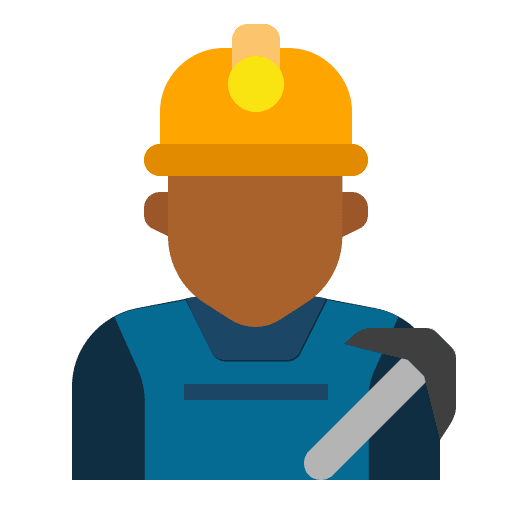 Miner avatar profile user icon