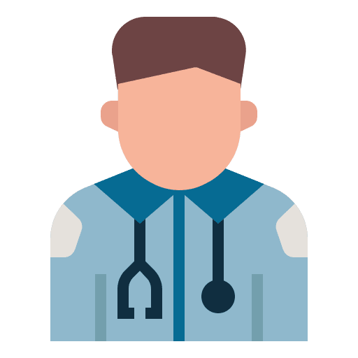 Paramedic people paramedic medical icon