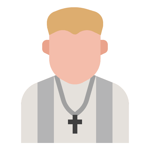 Pastor cultures man people icon