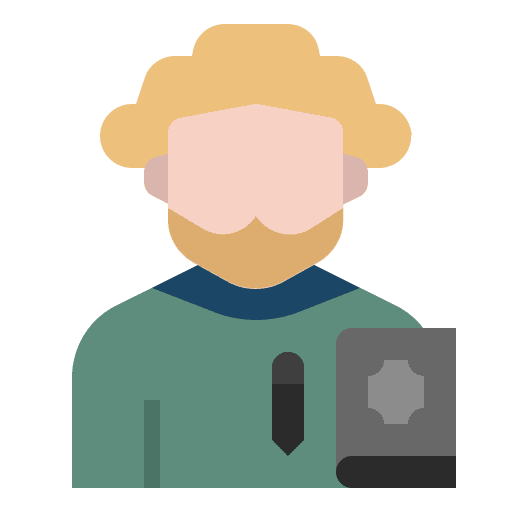 Poet user education author icon