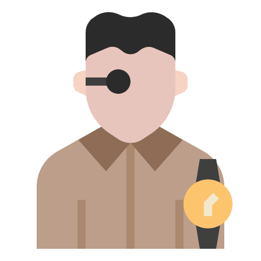 Watchmaker professions and jobs timer time icon