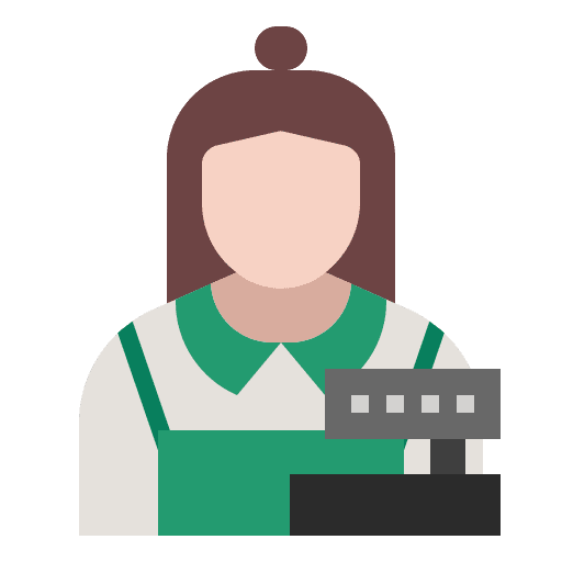 Cashier avatar user occupation icon