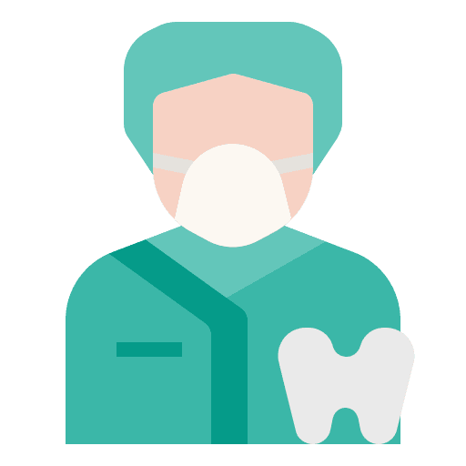 Dentist people person profile icon
