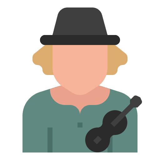 Musician teacher concert orchestra icon