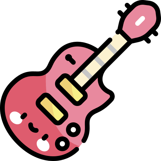 Electric guitar musical instrument music electric guitar icon