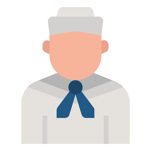 Sailor sailor user professions and jobs icon