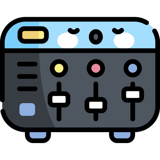 Equalizer multimedia option options sound mixer icon