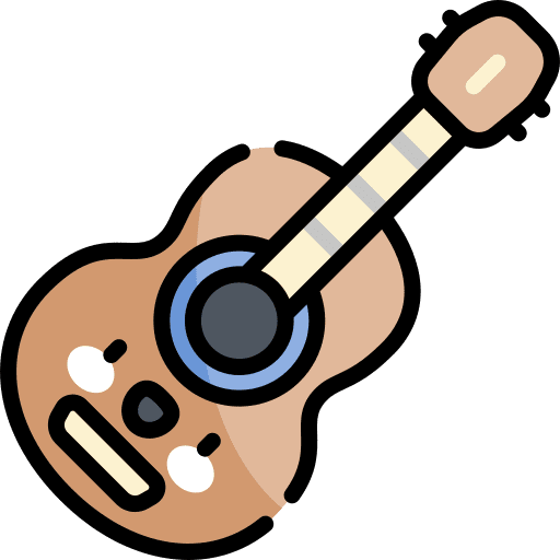 Guitar orchestra musical instrument string instrument icon