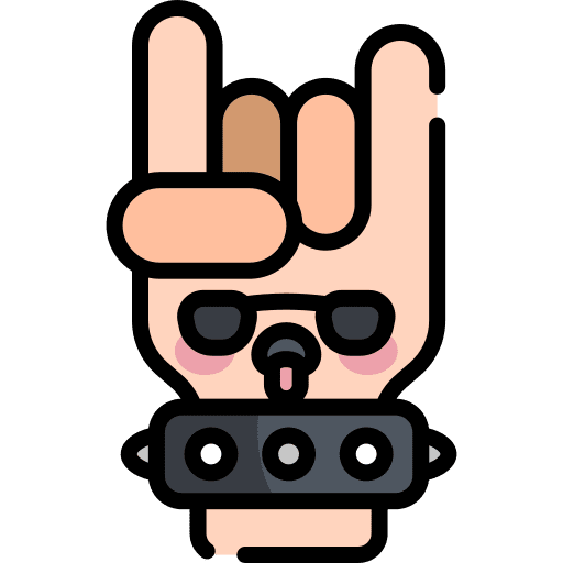 Maloik rock hands and gestures maloik icon