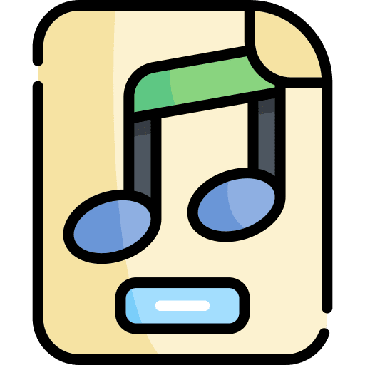 Music file music file music note mp3 icon