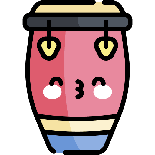 Conga caribbean music music and multimedia icon