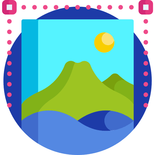 Image art and design picture landscape icon