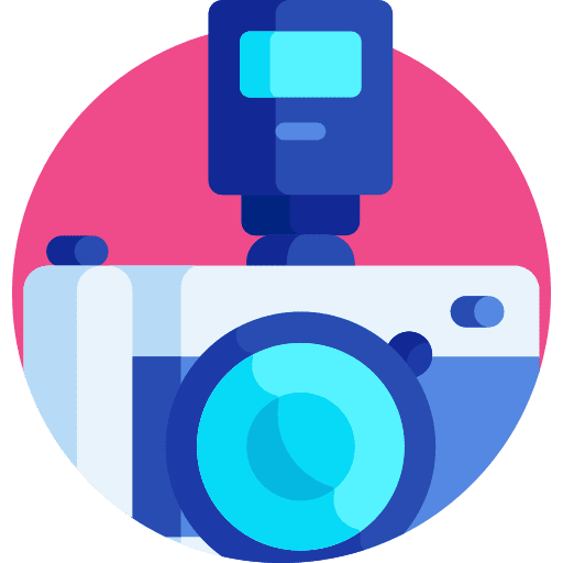 Camera digital photograph technology icon