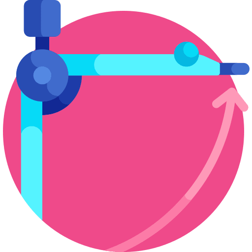 Compass art and design compass draw icon