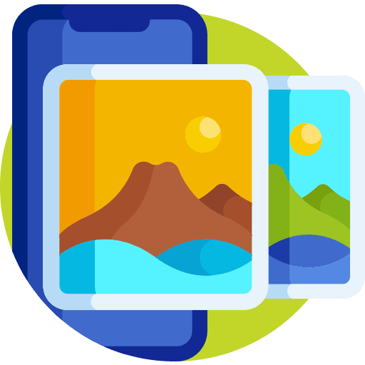 Images technology touch screen image icon