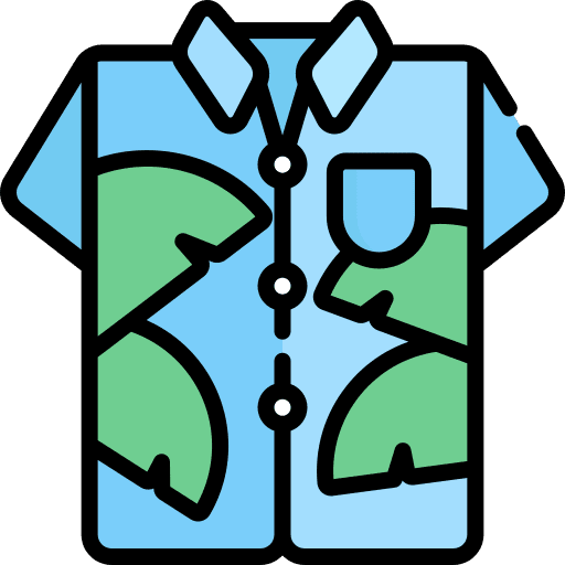 Shirt summer fashion hawaii icon