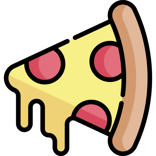 Pizza gastronomy fast food food icon