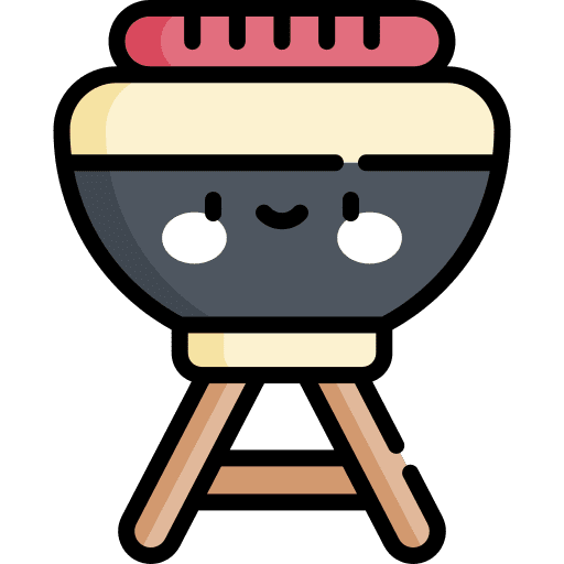 Bbq bbq barbecue cooking equipment icon