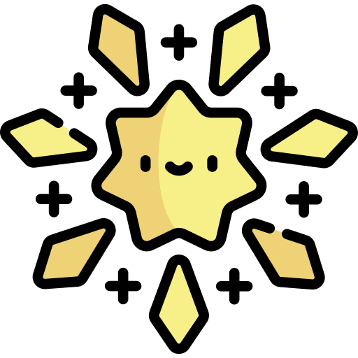 Fireworks birthday and party celebration party icon