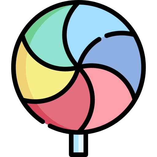 Lollipop dessert food sweet icon