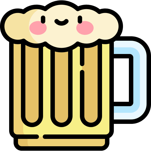 Beer drink food and restaurant beer mug icon