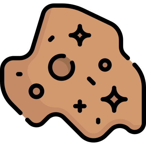 Asteroid miscellaneous meteor astronomy icon