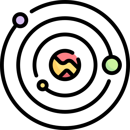 Orbit orbit astronomy stars icon