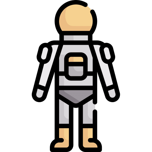 Astronaut occupation space galaxy icon