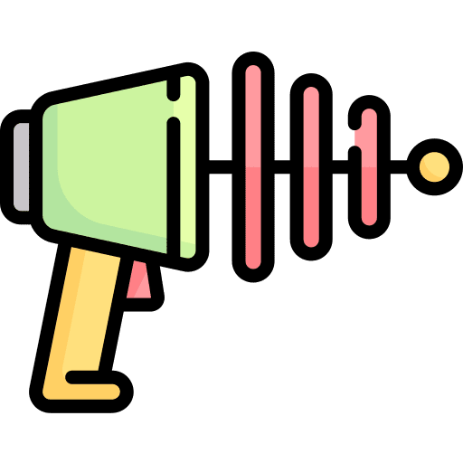 Blaster miscellaneous electronics science fiction icon