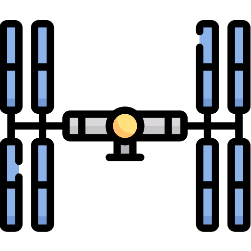 Space station space station technology astronomy icon