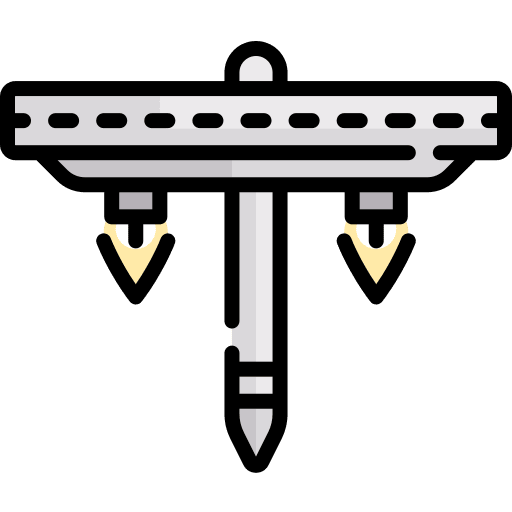 Spaceship alien science fiction extraterrestrial icon