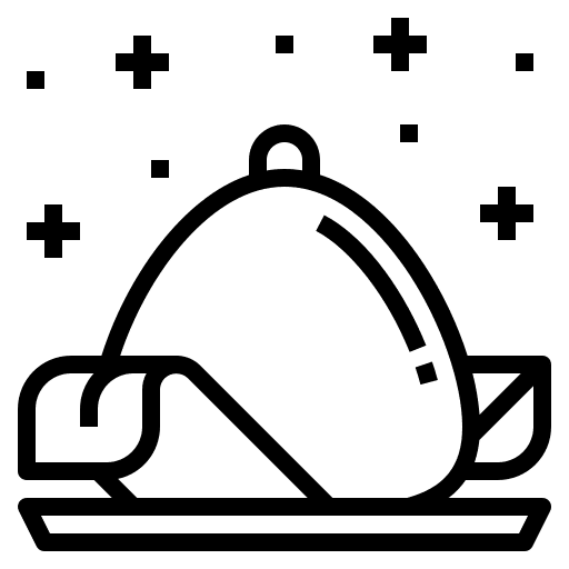 Cloche salver tools and utensils cloche icon