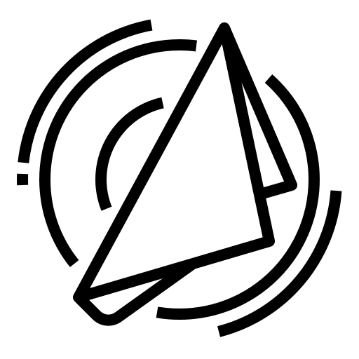 Napkin plate fork knife icon