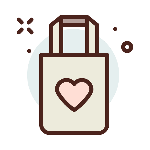 Tote bag fashion shopping bag shopping icon