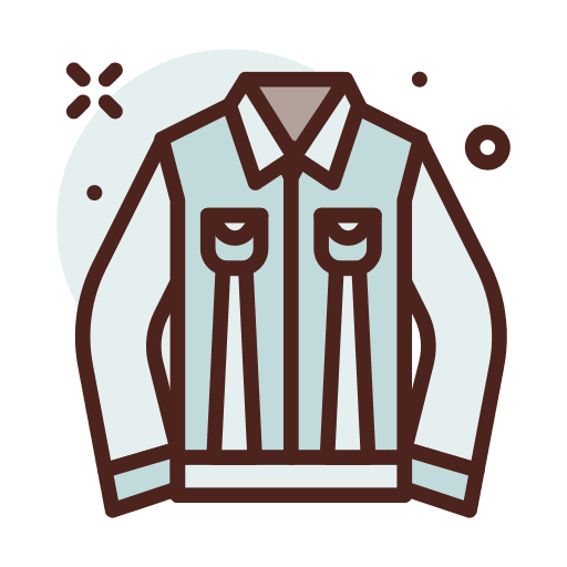 Jacket jacket garment clothes icon