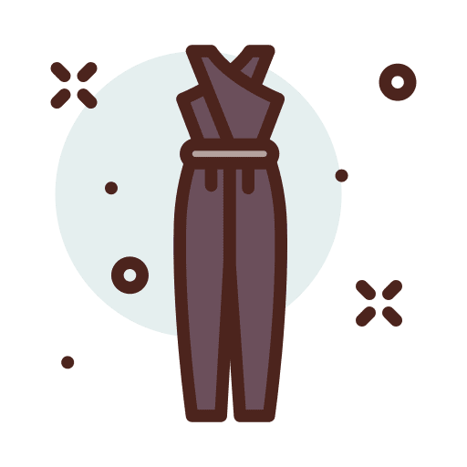 Overall clothing overalls clothes icon