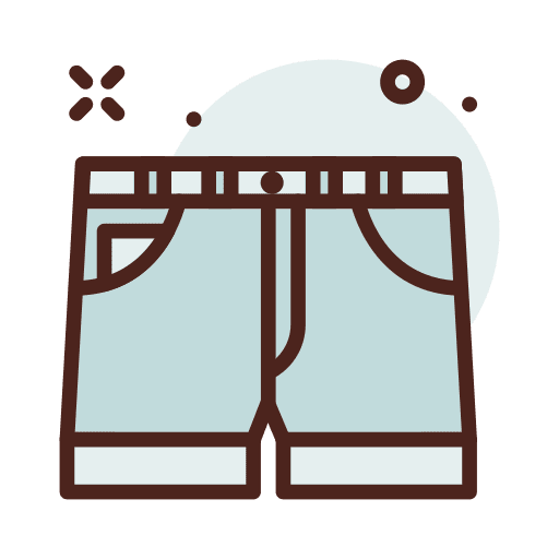 Shorts short summer trousers icon