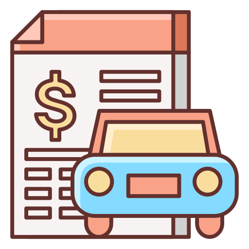 Cost per mille business dollar bill icon