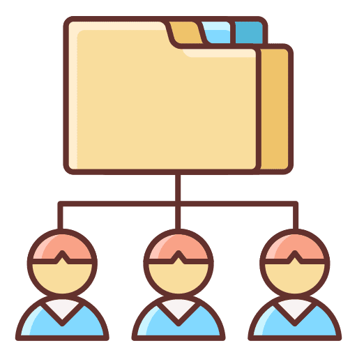 Data driven hierarchy analytics data driven icon