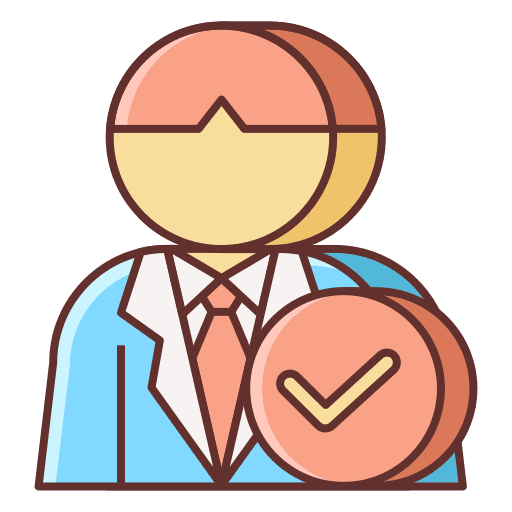 Qualify boy speech bubble qualify icon