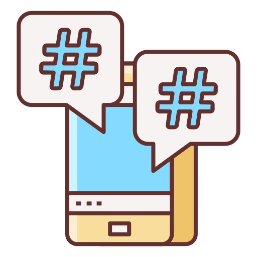 Trend jacking trendjacking hashtags hashtag icon