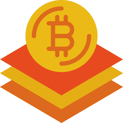 Bitcoin business and finance money currency icon