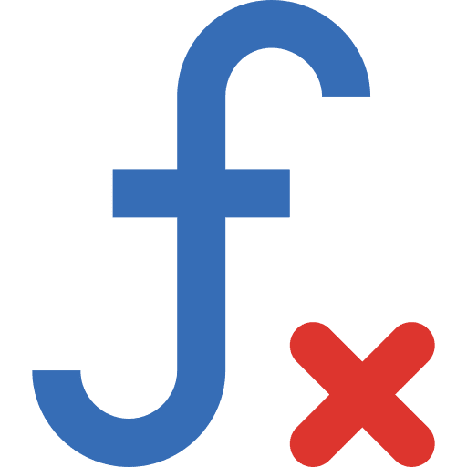 Function symbol mathematical function icon