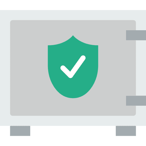 Safe box security defense secure icon