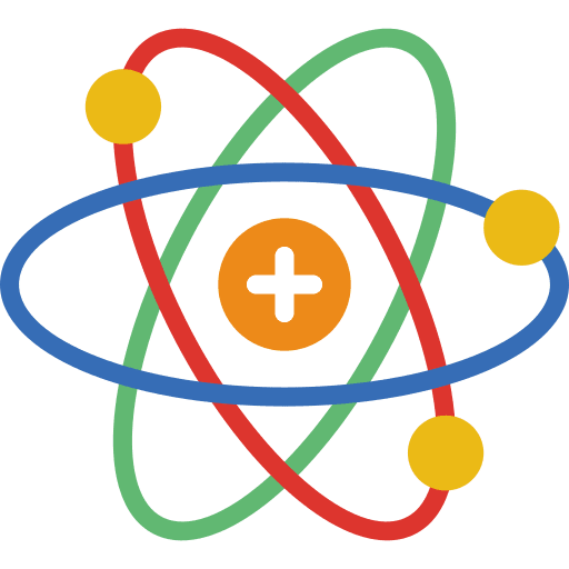 Atom atom science nuclear icon